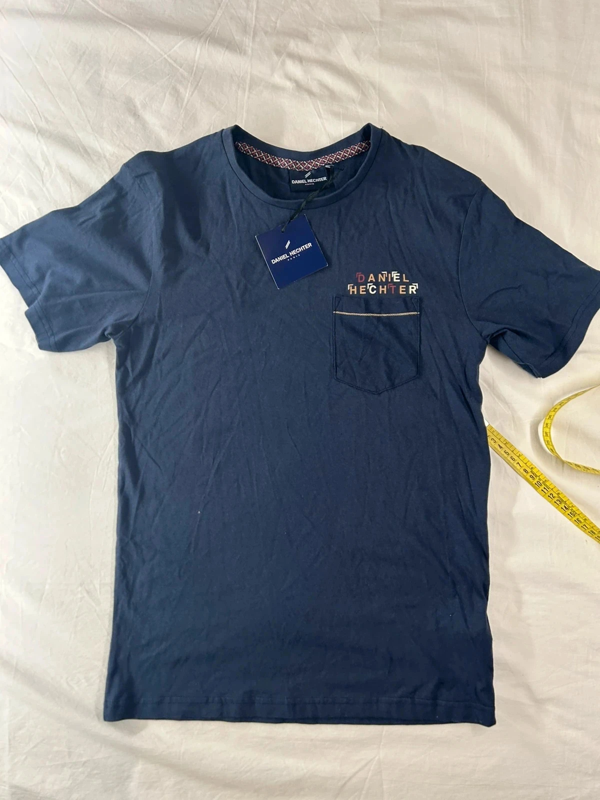 T-shirt vintage azul marinho Daniel hechter – photo 2